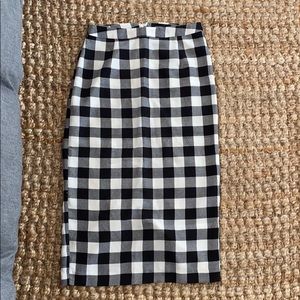 Pattern Pencil Skirt